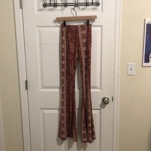boho flare leggings